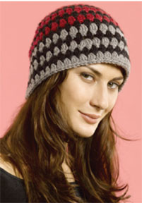 Free Tri-Color Cloche Hat Crochet Pattern
