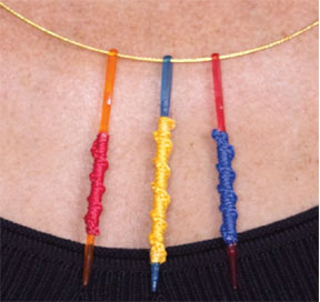 Free Needles Necklace Crochet Pattern
