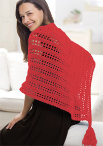 Free True Friend Shawl Crochet Pattern