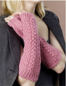Free Fingerless Gloves Knit Pattern