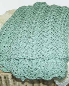 Free Lace Blanket Crochet Pattern