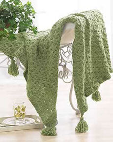 Free Cable Afghan Knit Pattern