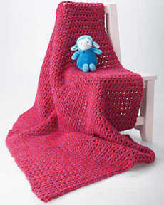 Free Child's Blanket Crochet Pattern