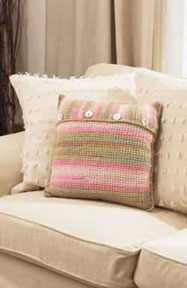Free Felted Pillow Crochet Pattern