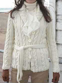 Free Cable Cardigan Knit Pattern