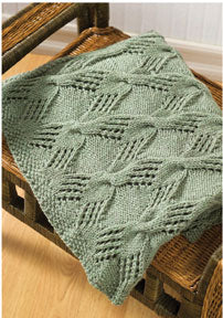 Free Cable Throw Knit Pattern