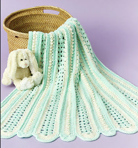 Free Soft Shells Baby Blanket Crochet Pattern – Mary Maxim