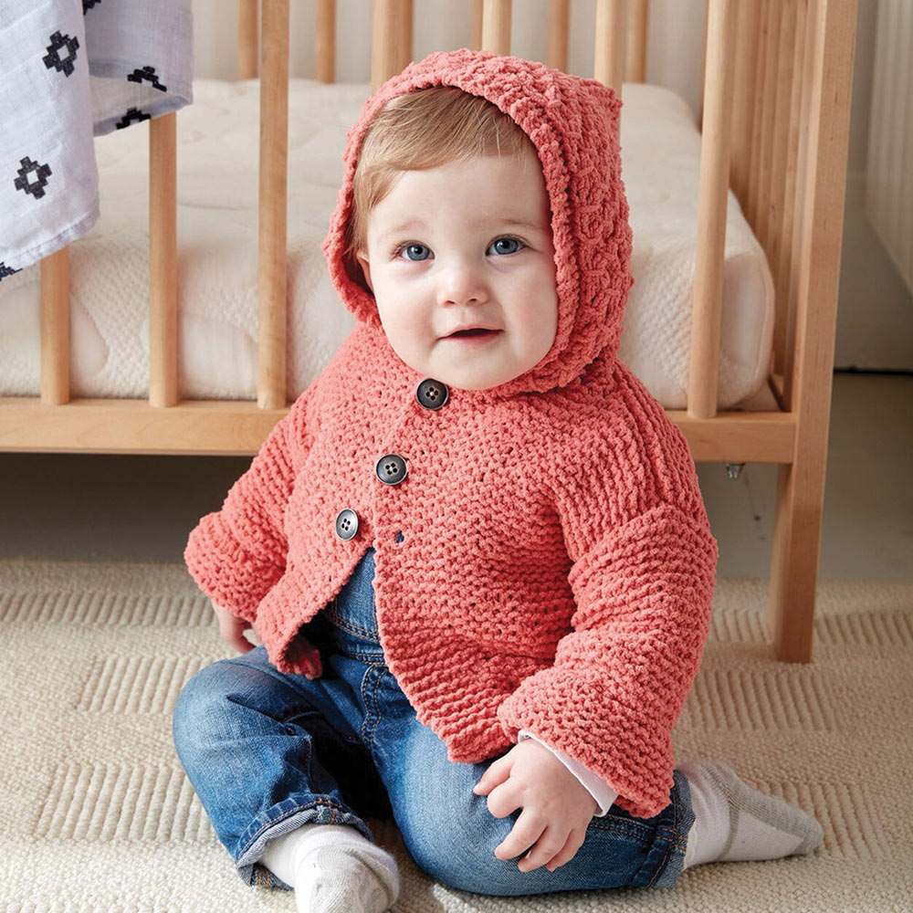 Free In The Details Knit Hoodie Pattern