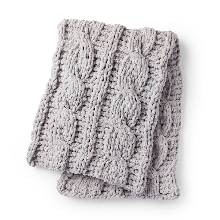 Free Cleverly Cabled Throw Pattern