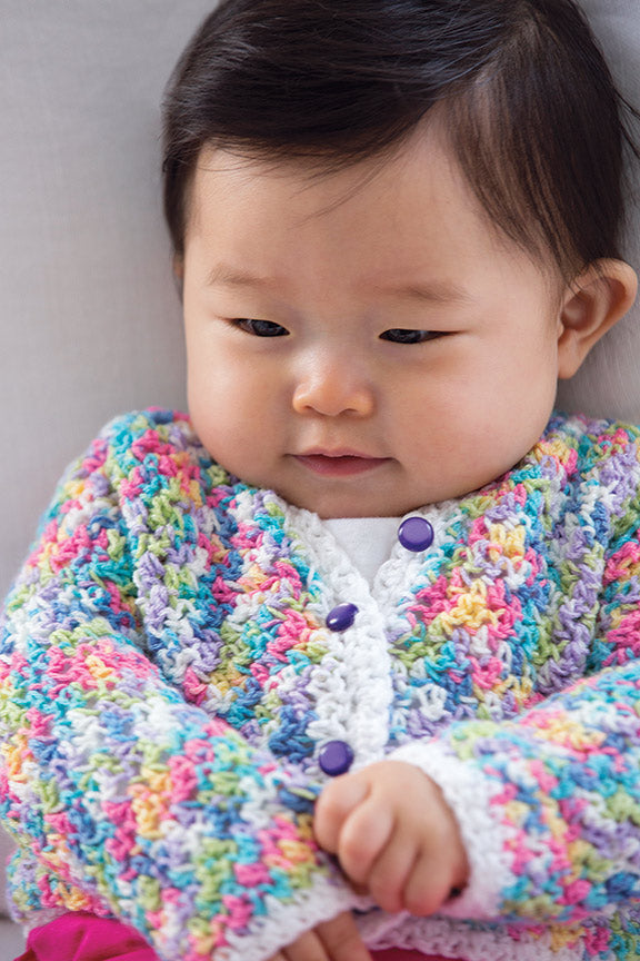 Free Butterfly Days Baby Cardigan Pattern