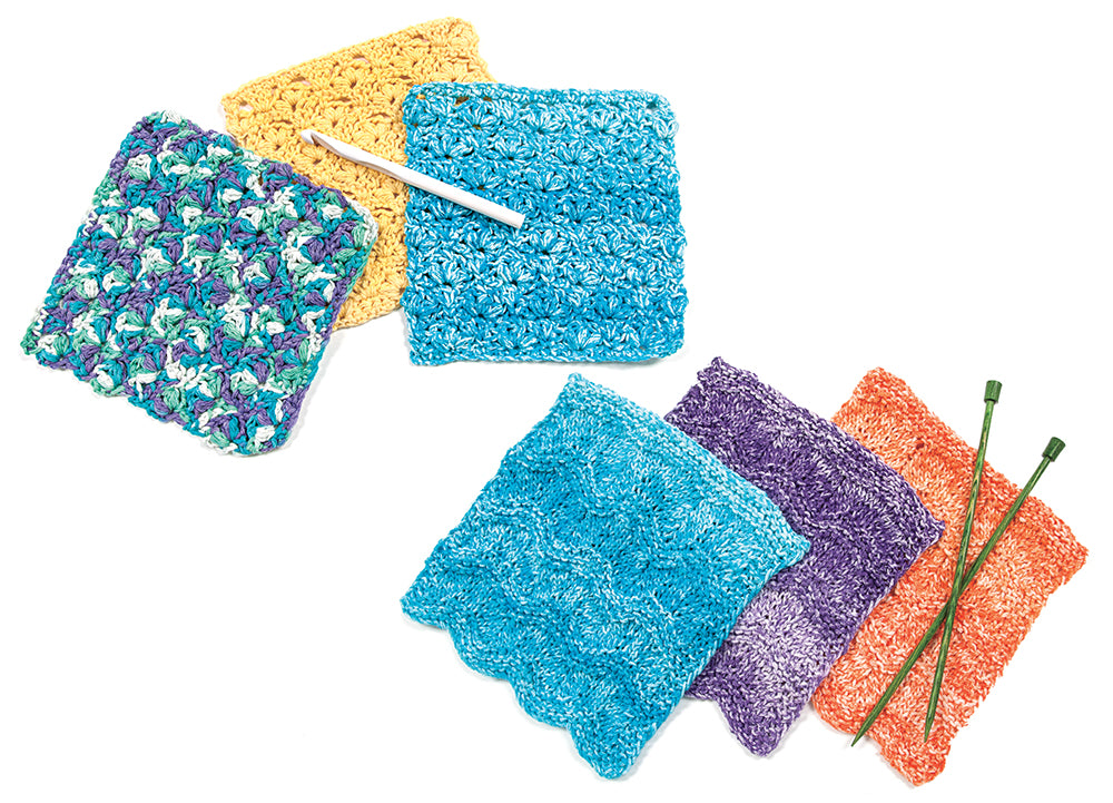 Free Knit & Crochet Dishcloth Pattern