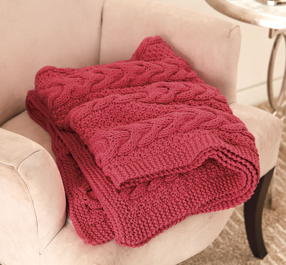 Free Cable Ready Blanket Pattern