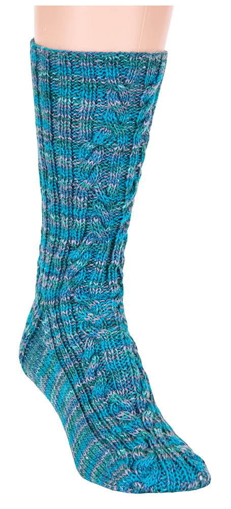 Free Cabled Sock Pattern
