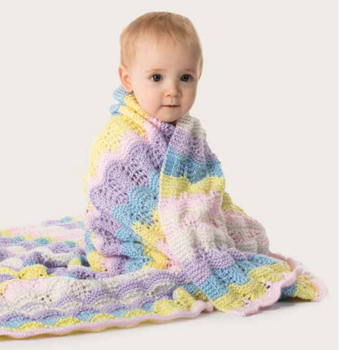 Free Baby Ripple Blanket Pattern