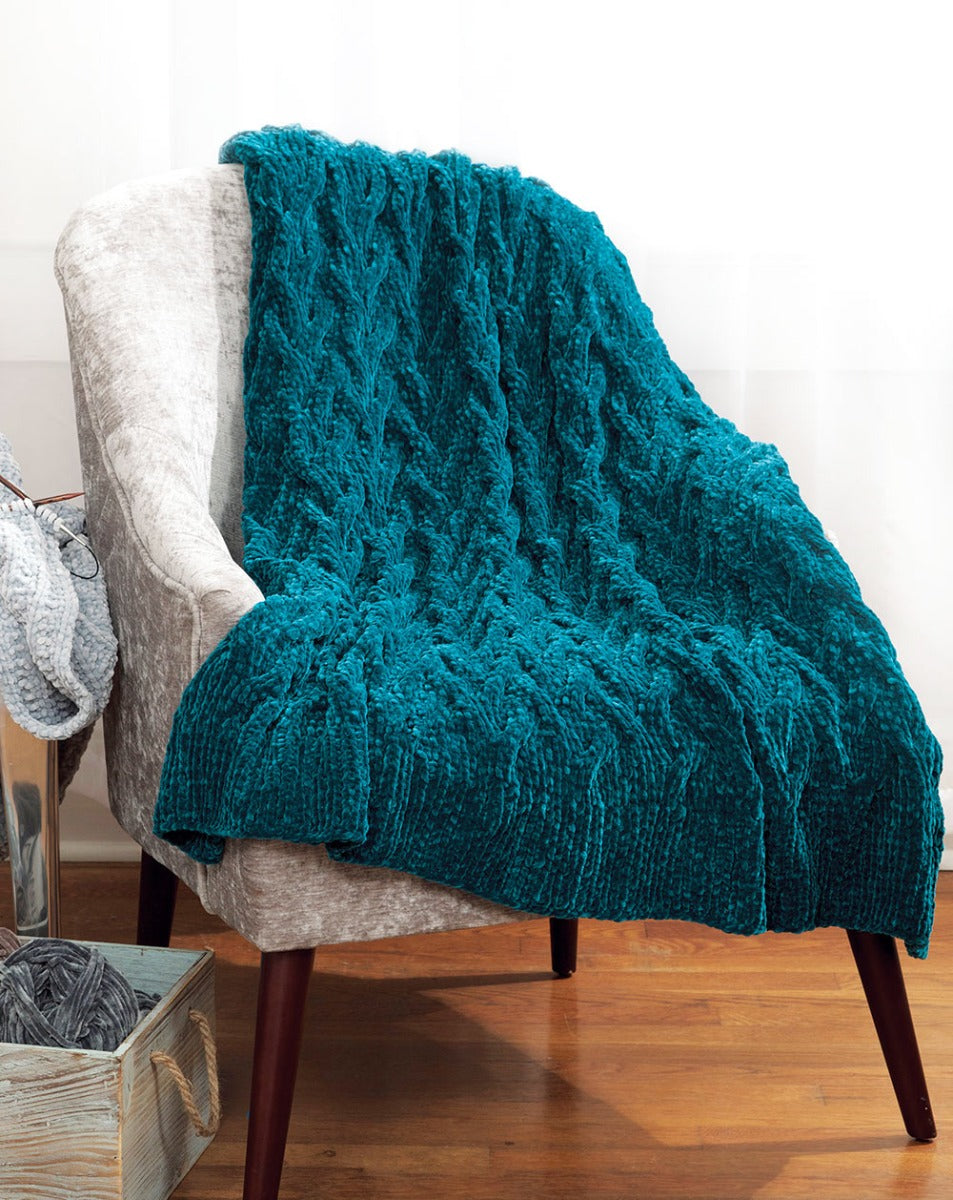Free Rivulet Throw Pattern – Mary Maxim