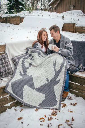 Medium Grey/Aran Tweed