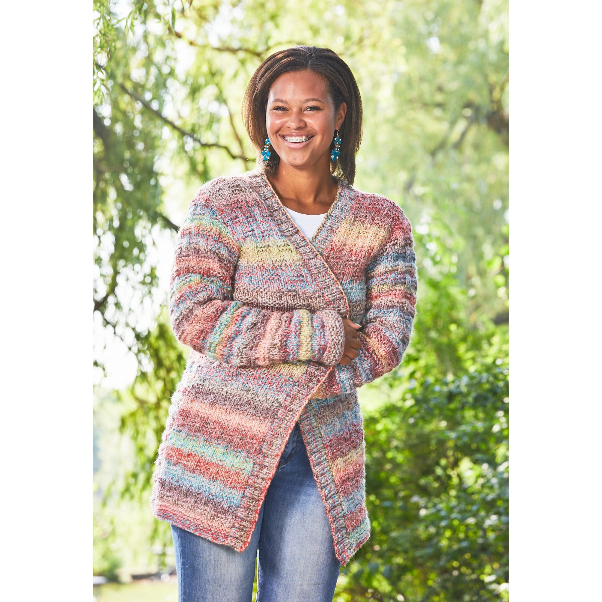 Garter Weave Jacket – Mary Maxim