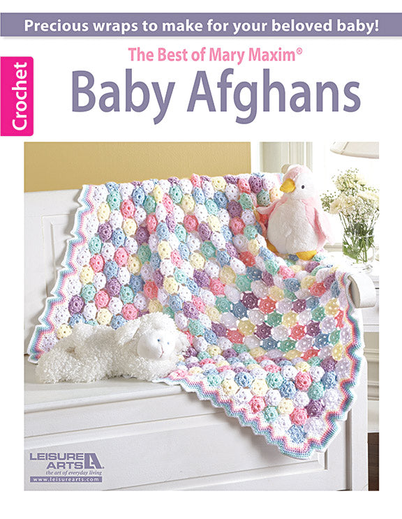 The Best of Mary Maxim Baby Afghans Book