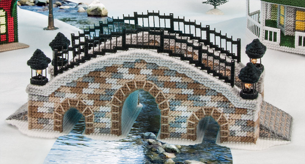 Plastic Canvas Village – Mary Maxim