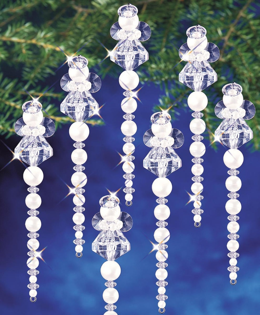 Icicle Angels Beaded Ornament Kit