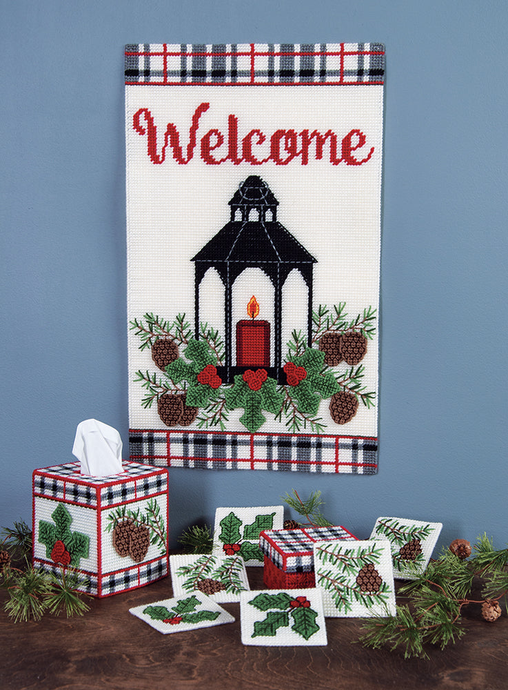 Winter Welcome Plastic Canvas Ensemble – Mary Maxim