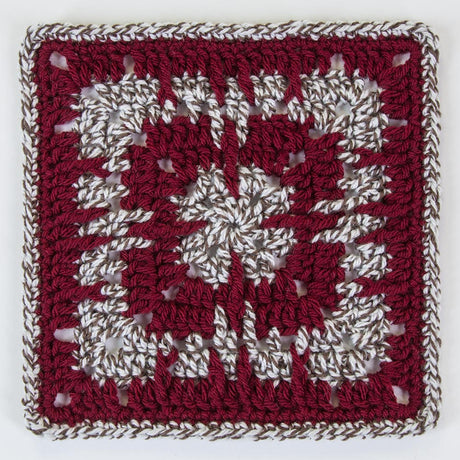 Jeté aux couleurs contrastées