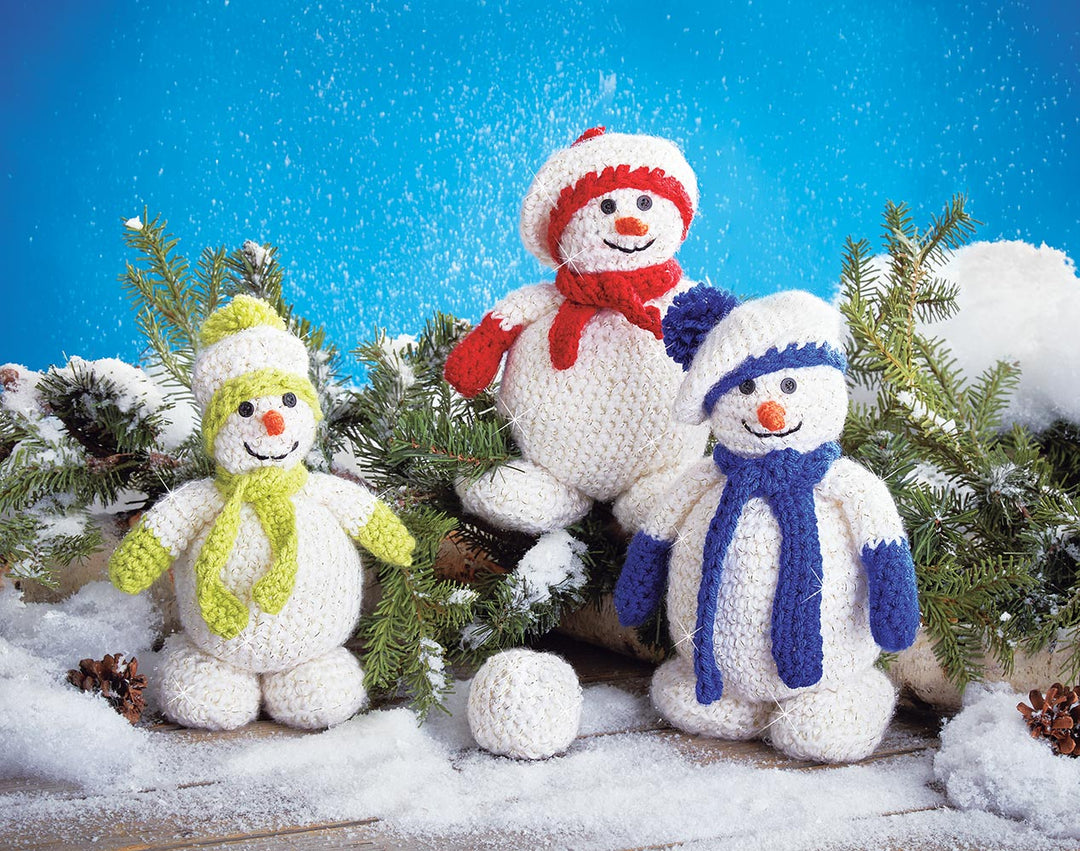 Crocheted Snowcap Family Kit