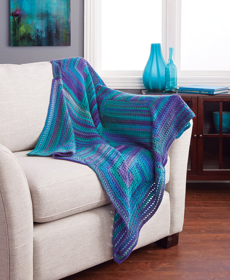 Infinity Knot Throw – Mary Maxim