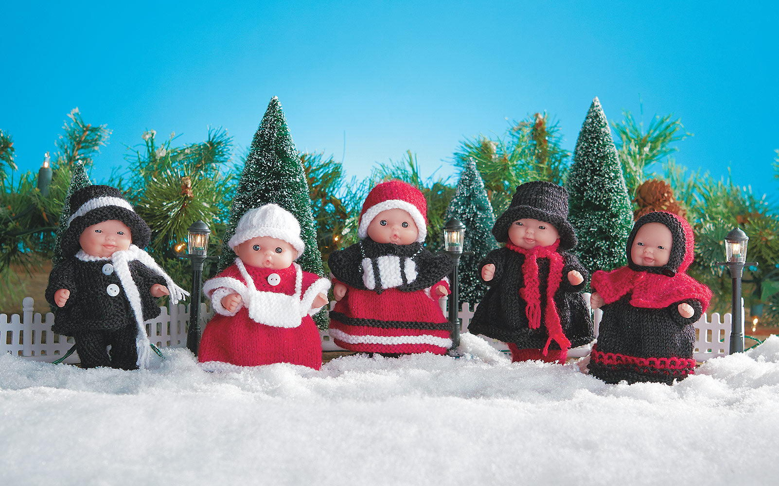 Mary Maxim Carolers Doll Kit Mary Maxim Carolers Doll Kit