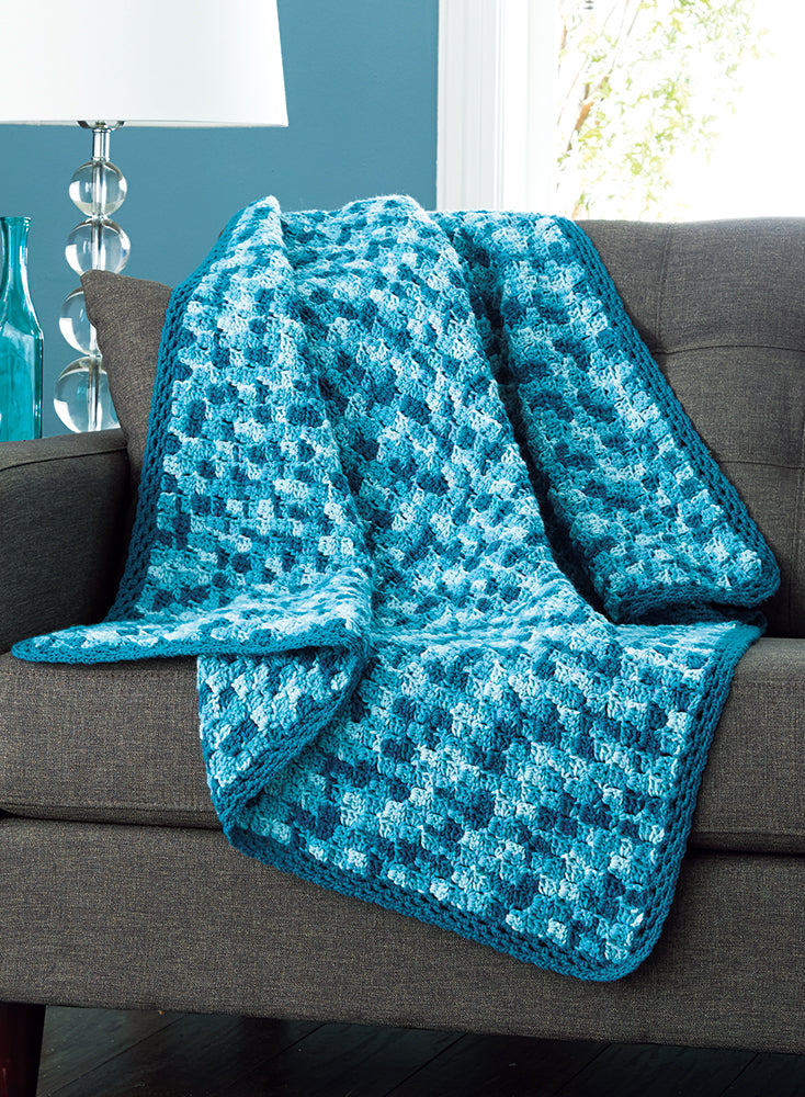 Easy Diagonal Blanket – Mary Maxim