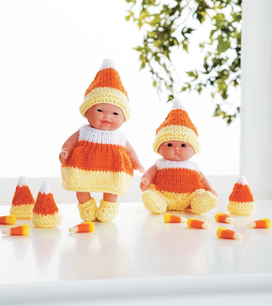 Candy Corn Kids Doll Kit