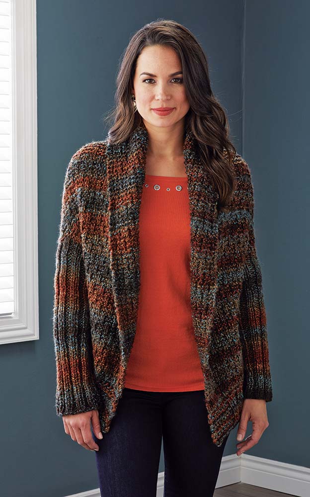 Quick and Easy Jacket – Mary Maxim