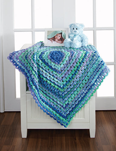 Textured Granny Blanket – Mary Maxim - Main Image