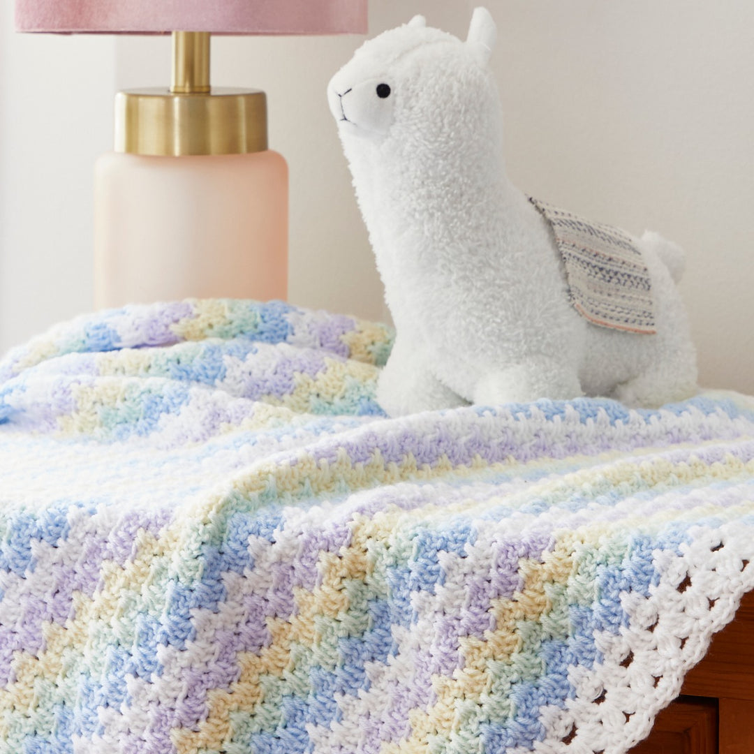 Baby Spike Stitch Blanket