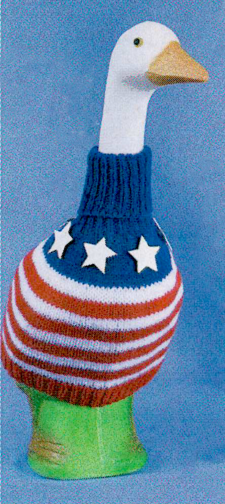 Patriotic Goose Sweater Pattern