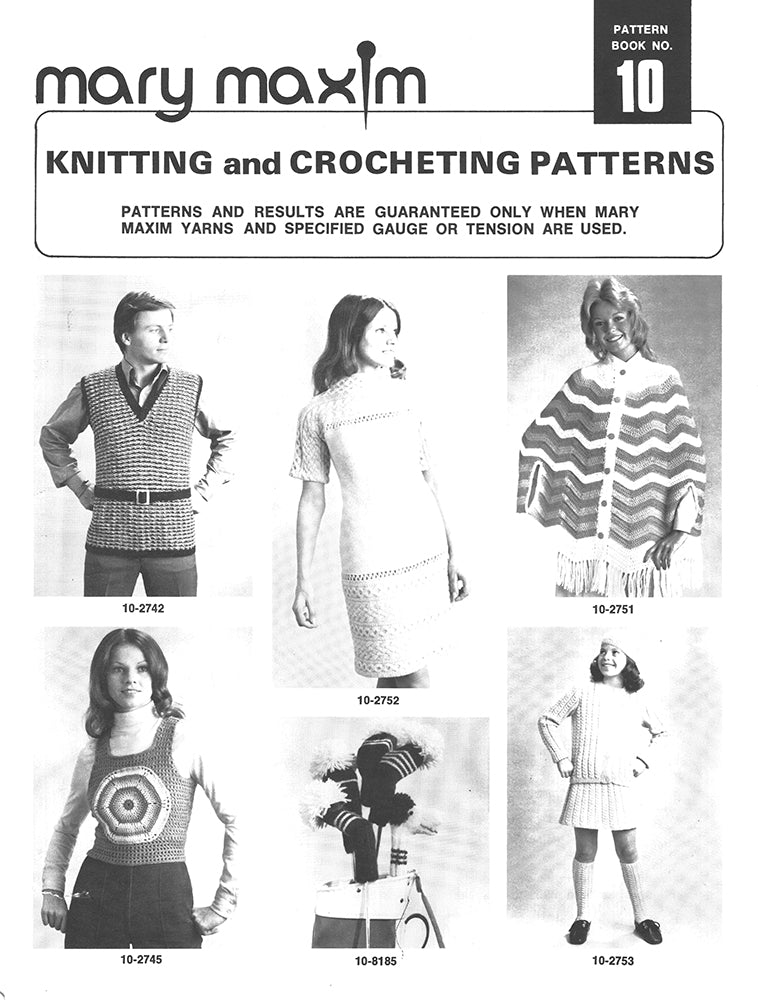 Livret de modèles de tricot et de crochet