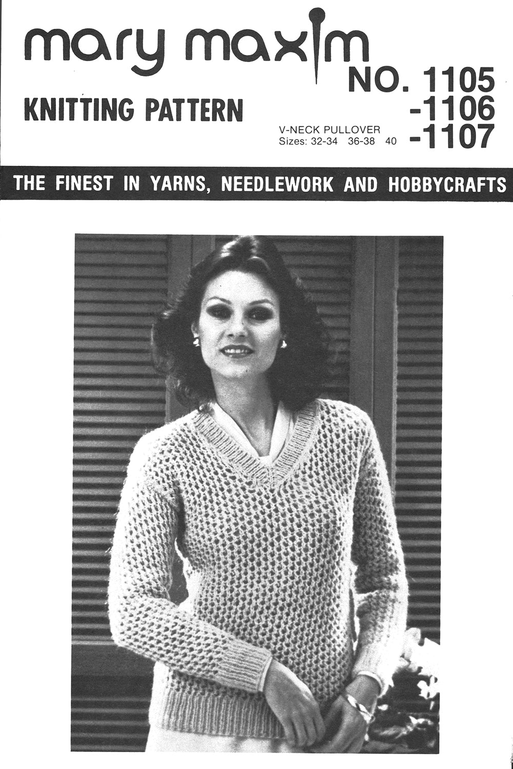 V-Neck Pullover Pattern