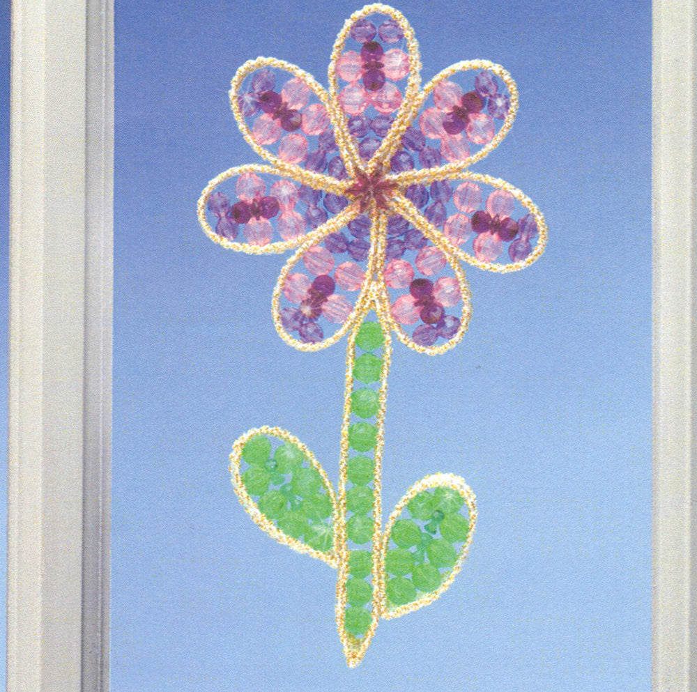 Beaded Flower Suncatcher Pattern