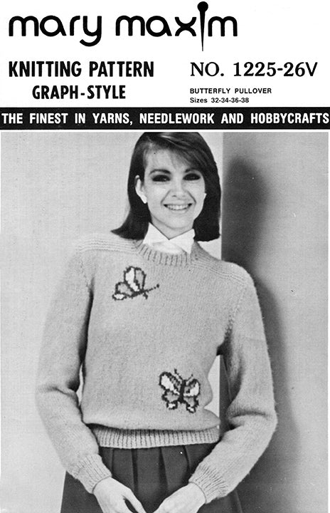 Butterfly Pullover Pattern