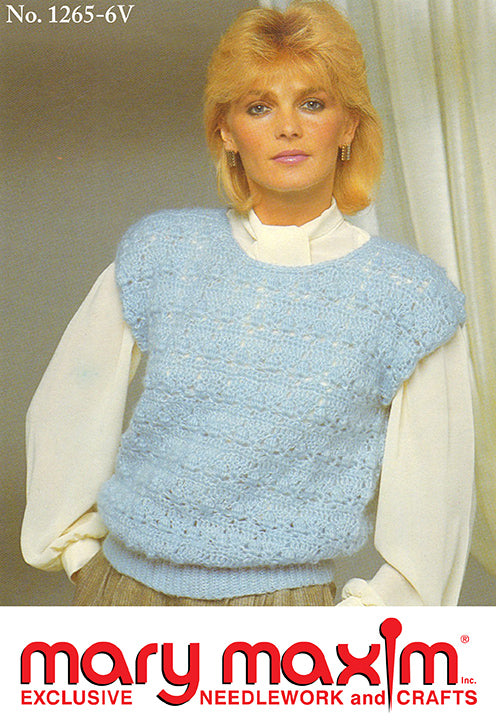 Crocheted Pullover Pattern
