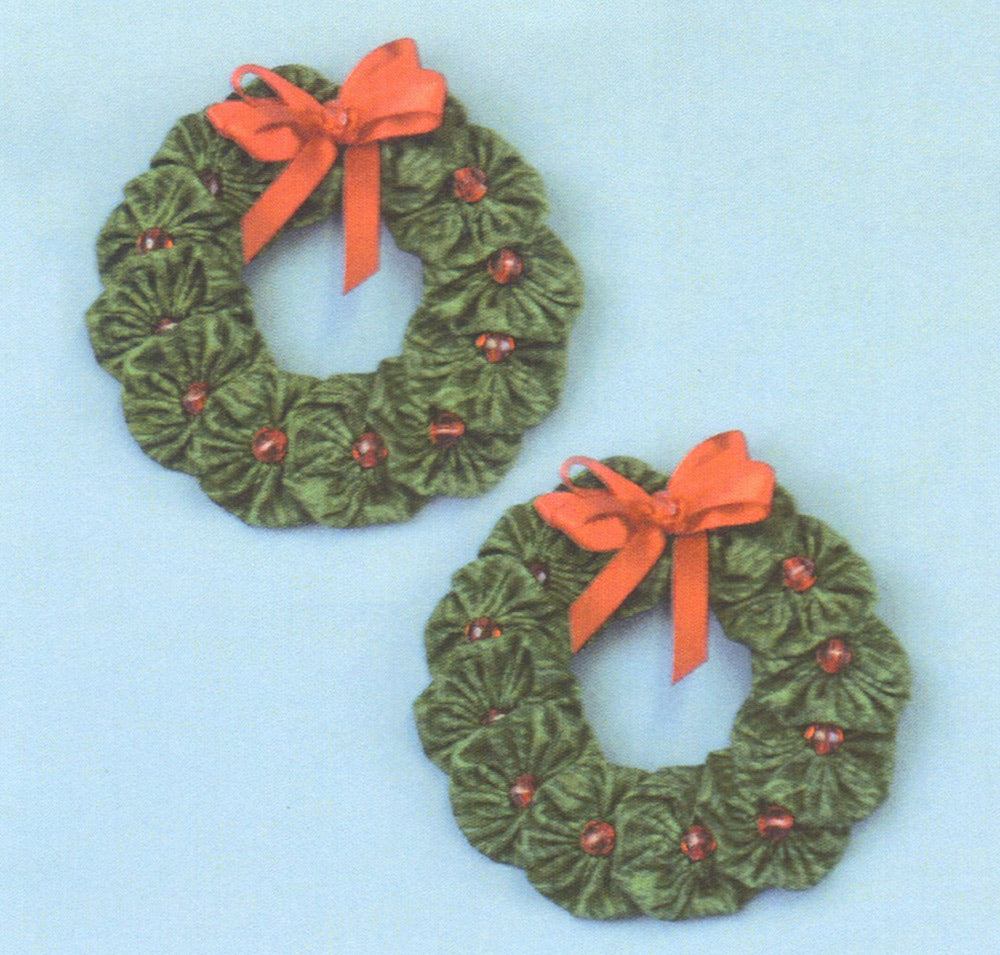 Yo Yo Wreath Ornaments Pattern