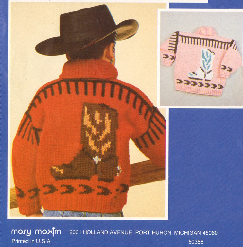 Western Jacket Pattern – Mary Maxim