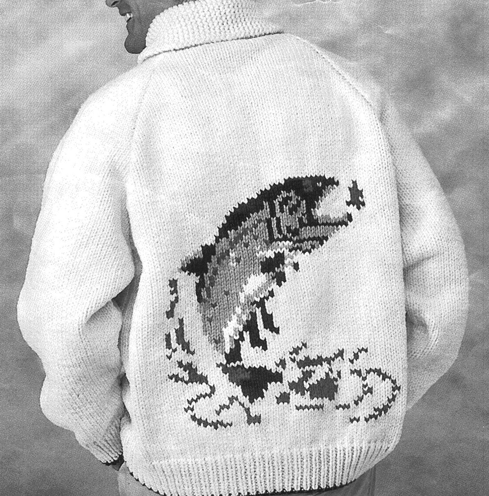 Fish Jacket Pattern – Mary Maxim - Main Image