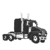 Long Nose Semi Truck Jacket Pattern