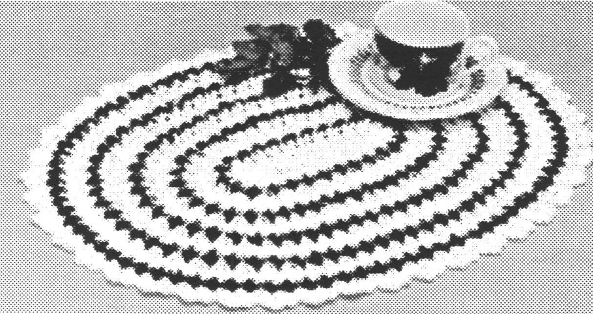 Oval Placemats Pattern