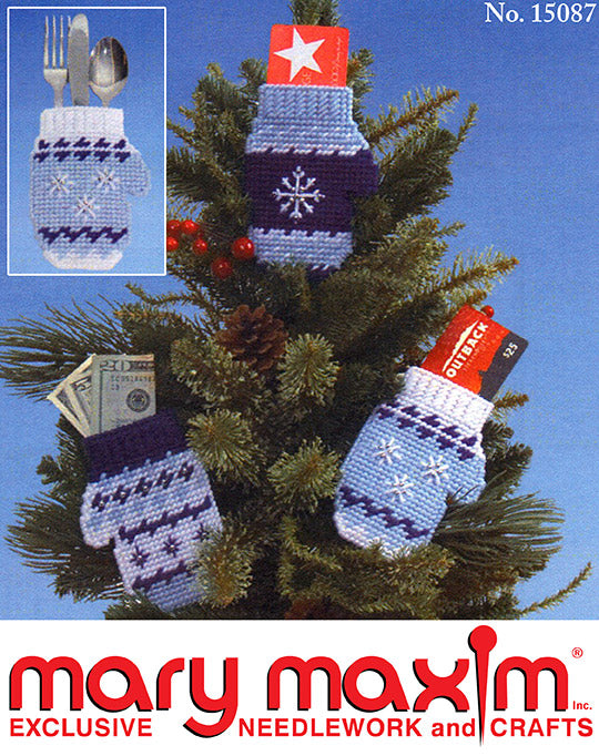 Mittens Ornaments or Silverware Pockets Pattern