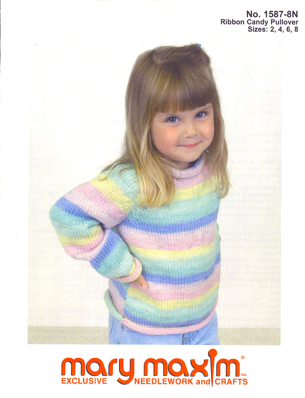 Ribbon Candy Pullover Pattern