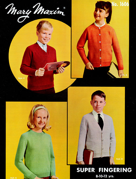 Children's Cardigans and Pullovers Pattern