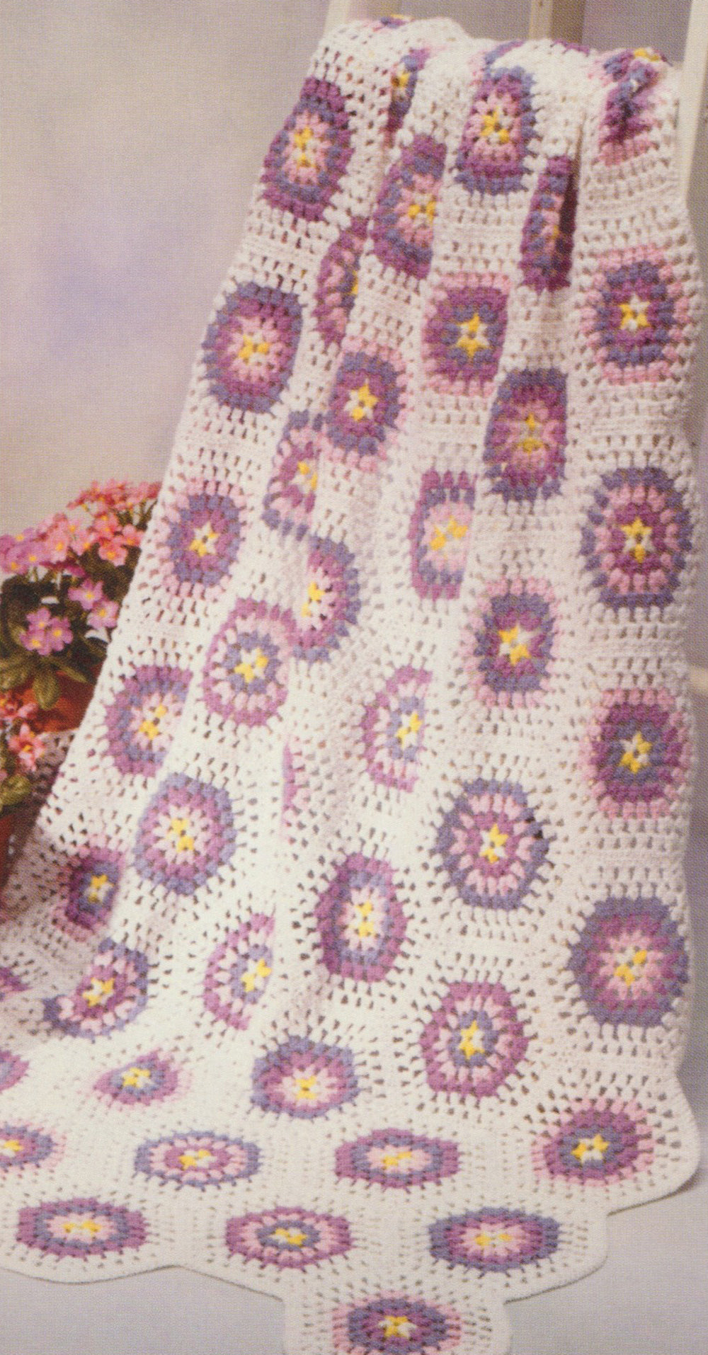 Flower Garden Afghan Pattern
