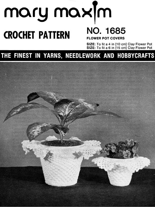 Flower Pot Covers Pattern